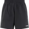 Jil Sander elasticated-waist logo-print Shorts Black Men Bermuda Shorts Maison-Kitsune