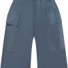 Jil Sander Cargo Shorts Blue Maison-Kitsune Men Cargo Shorts