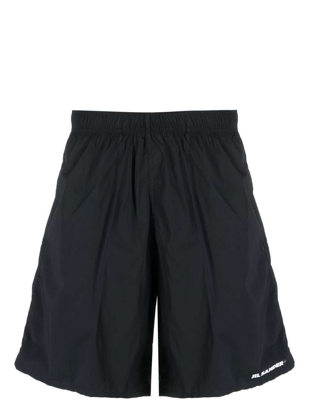 Maison-Kitsune Swim & Board Shorts Men Jil Sander embroidered-logo Swim Shorts Black