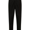 Maison-Kitsune Jil Sander Tapered Trousers Black Men Tapered Pants