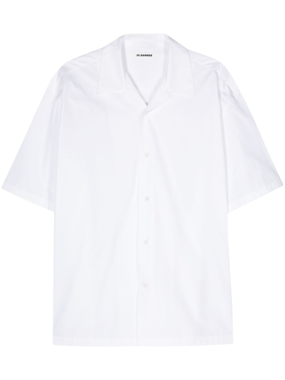 Jil Sander Poplin spread-collar Shirt White Men Shirts Maison-Kitsune