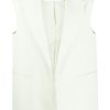 Jil Sander V-neck single-breasted Vest Green Men Waistcoats & Gilets Maison-Kitsune