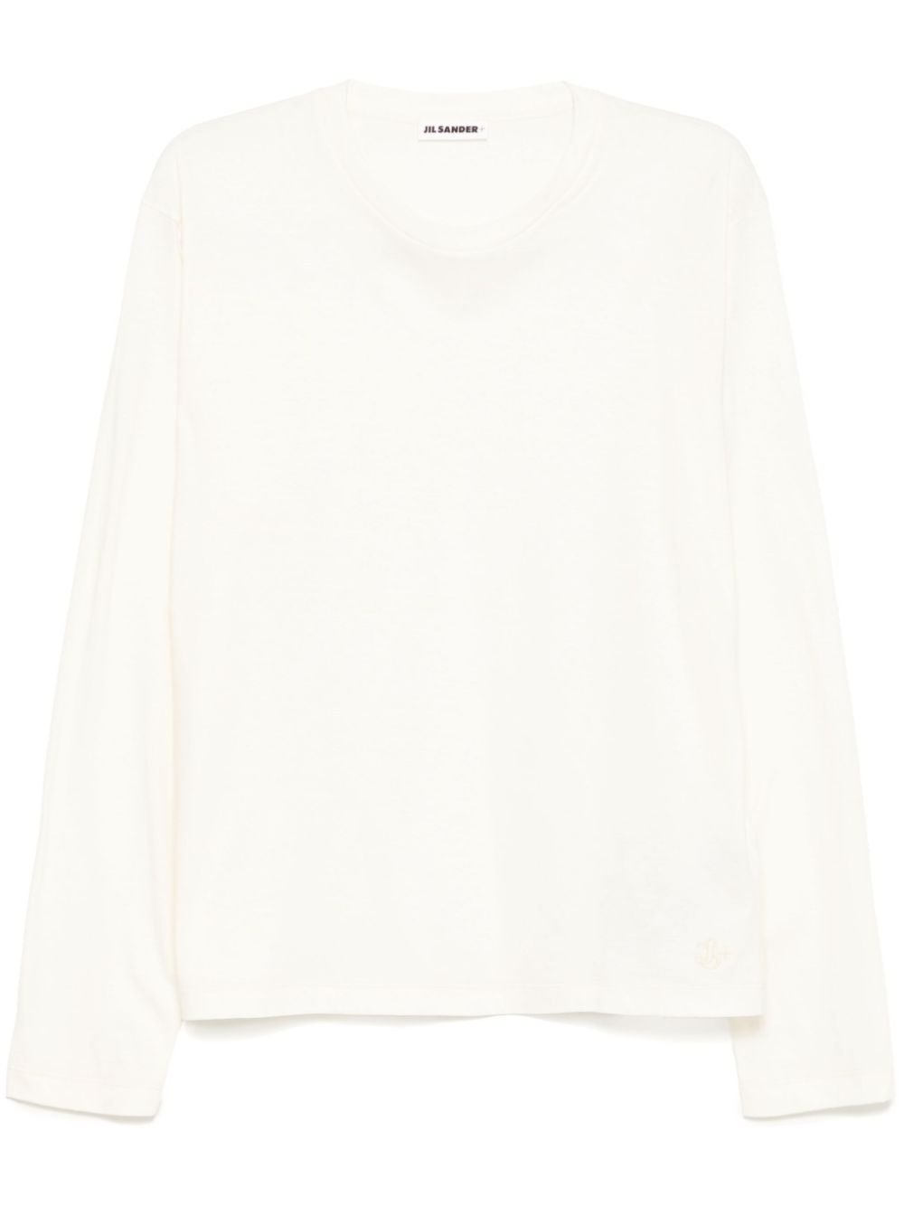 Maison-Kitsune T-Shirts Men Jil Sander long-sleeved T-shirt + White