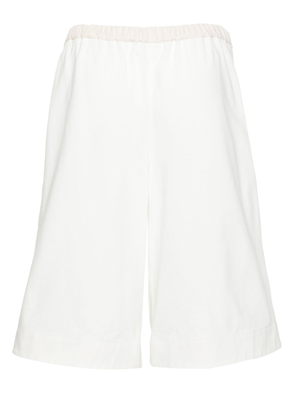 Jil Sander + wide-leg Cotton Track Shorts White Men Track & Running Shorts Maison-Kitsune