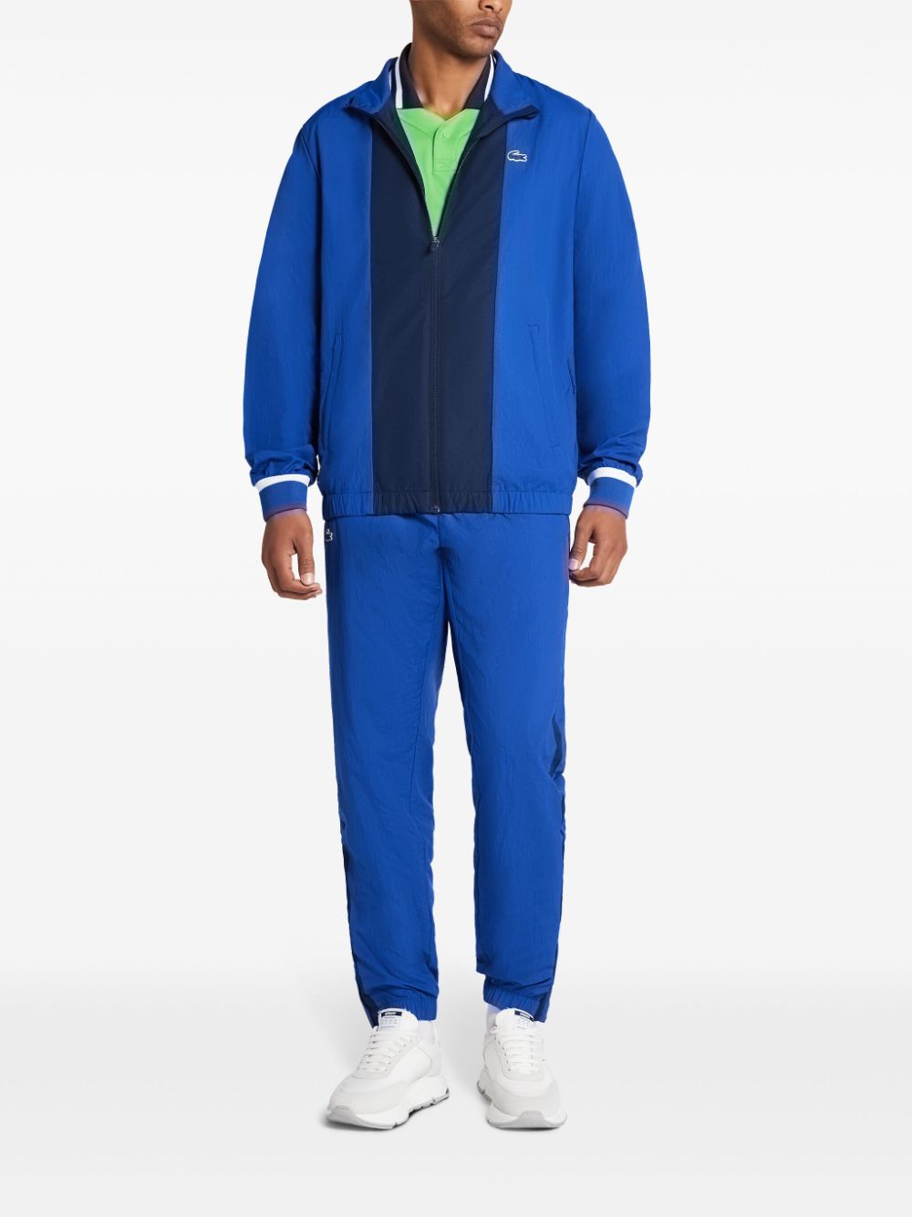 Maison-Kitsune Performance Track Pants Men Lacoste x Daniil Medvedev striped-tipping Tracksuit Blue