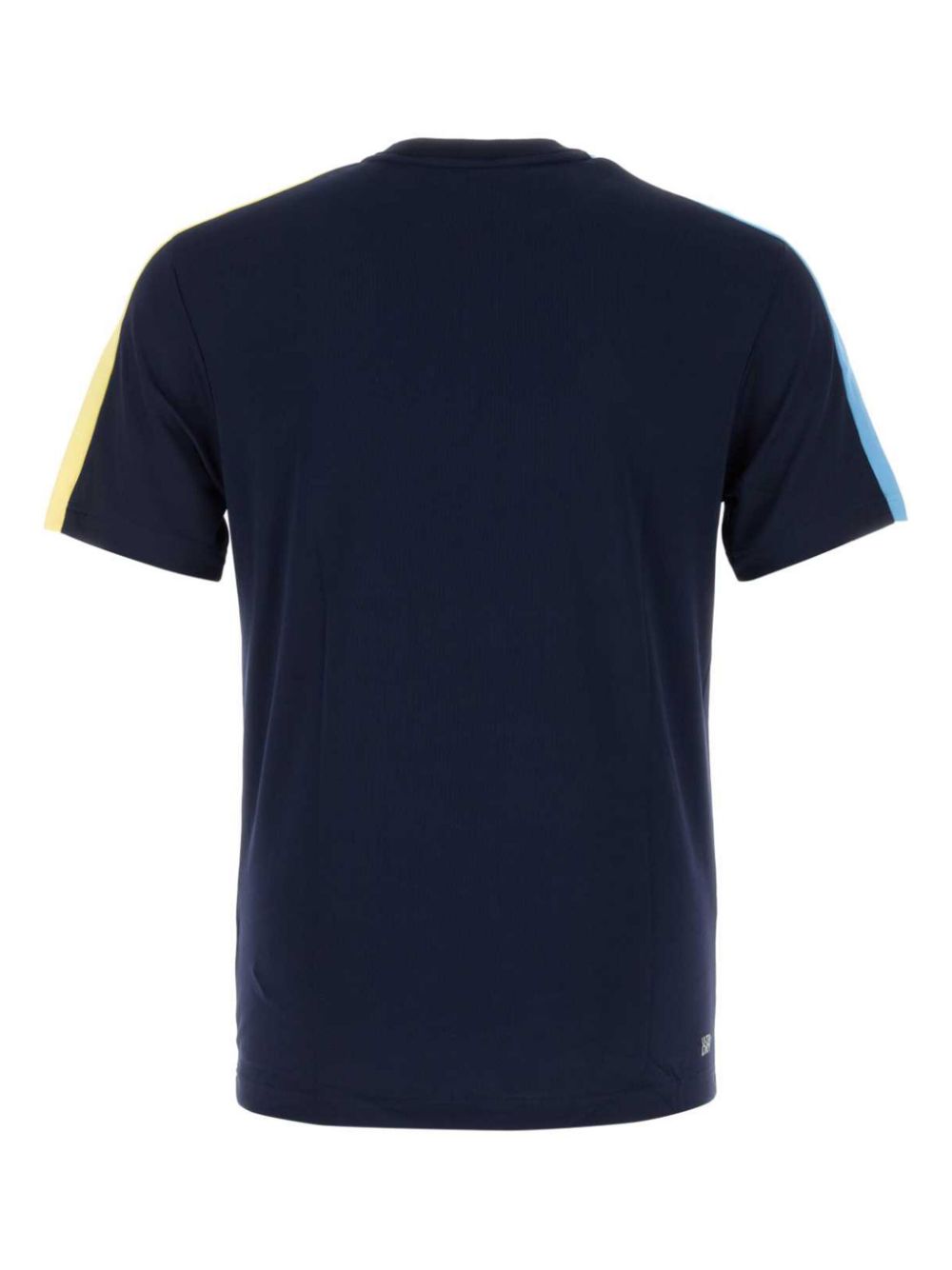 Maison-Kitsune Lacoste colour-block T-shirt Blue Men T-Shirts