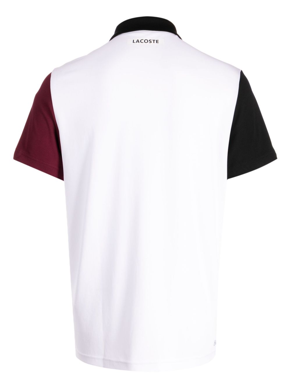 Lacoste logo-appliqué colour-block Polo Shirt Multicolour Maison-Kitsune Men Polo Shirts