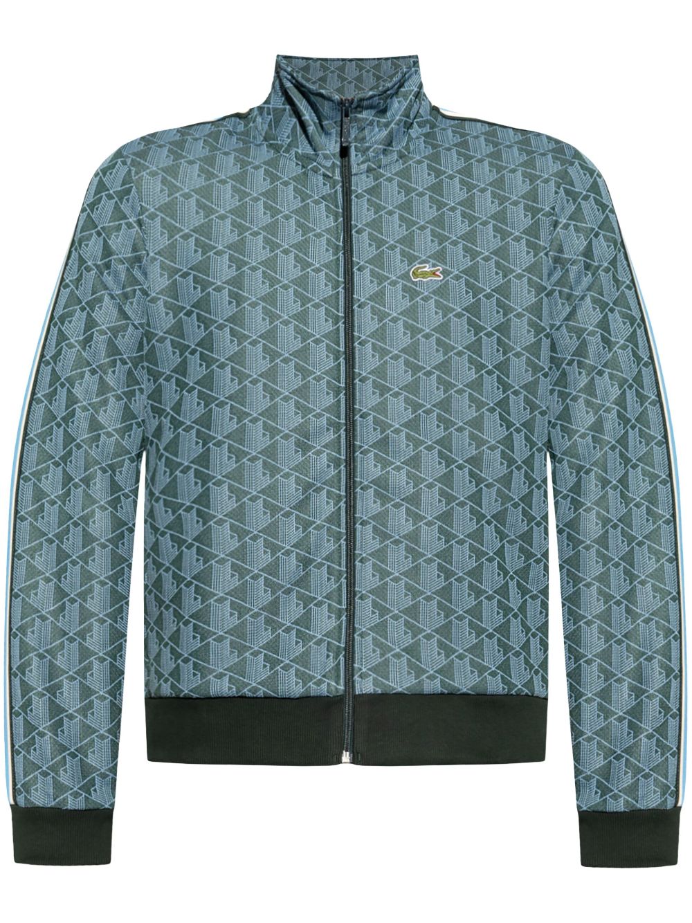 Men Sport Jackets & Windbreakers Maison-Kitsune Lacoste monogram-pattern Jacket Green
