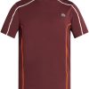 Men T-Shirts Maison-Kitsune Lacoste Tennis Piqué T-shirt Red