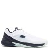 Men Low-Tops Maison-Kitsune Lacoste Tech Point Tennis Sneakers White