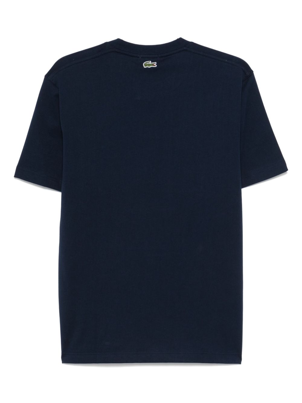 Maison-Kitsune Lacoste logo-print Cotton T-shirt Blue Men T-Shirts