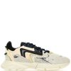 Men Low-Tops Maison-Kitsune Lacoste L003 Neo Sneakers Neutrals