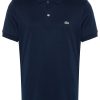 Maison-Kitsune Lacoste logo-patch Cotton Polo Shirt Blue Men Polo Shirts