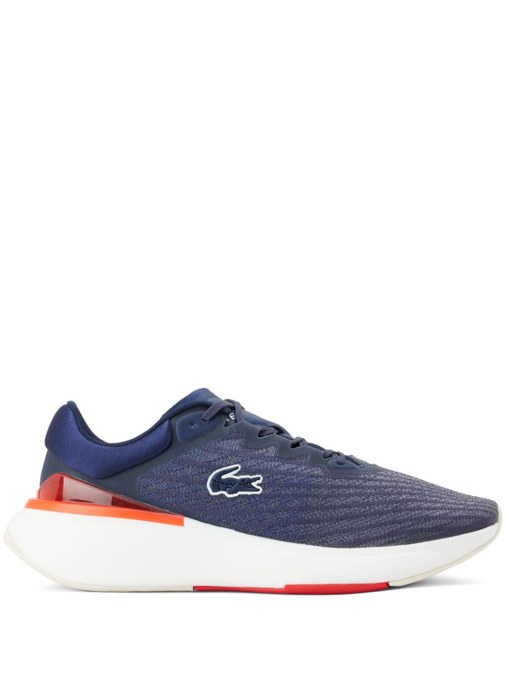 Lacoste logo-embroidered Sneakers Blue Men Low-Tops Maison-Kitsune