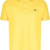 Lacoste L.12.12 logo-embroidered Polo Shirt Yellow Men Polo Shirts Maison-Kitsune