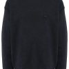 Lacoste logo-patched Sweatshirt Black Maison-Kitsune Men Sweatshirts