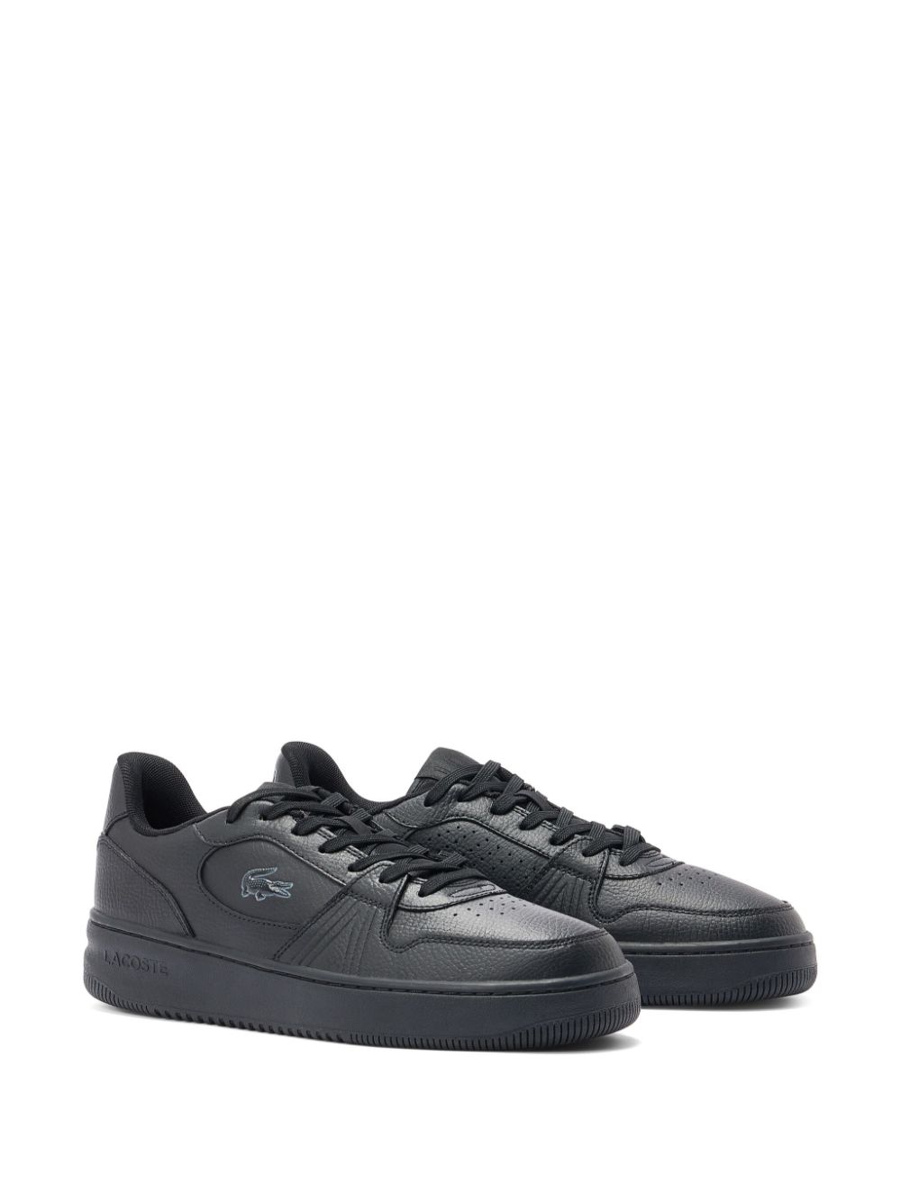 Maison-Kitsune Lacoste L001 Set Sneakers Black Men Low-Tops