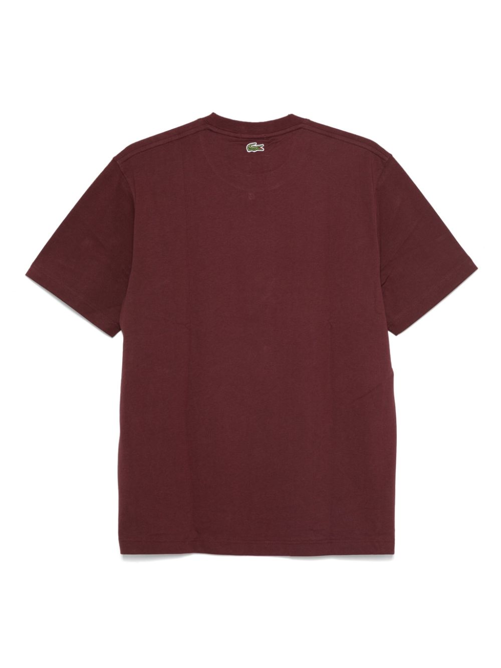 Men T-Shirts Maison-Kitsune Lacoste logo-print T-shirt Red