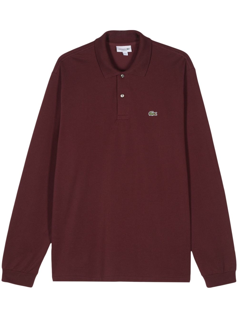 Lacoste crocodile-patch Polo Shirt Red Men Polo Shirts Maison-Kitsune
