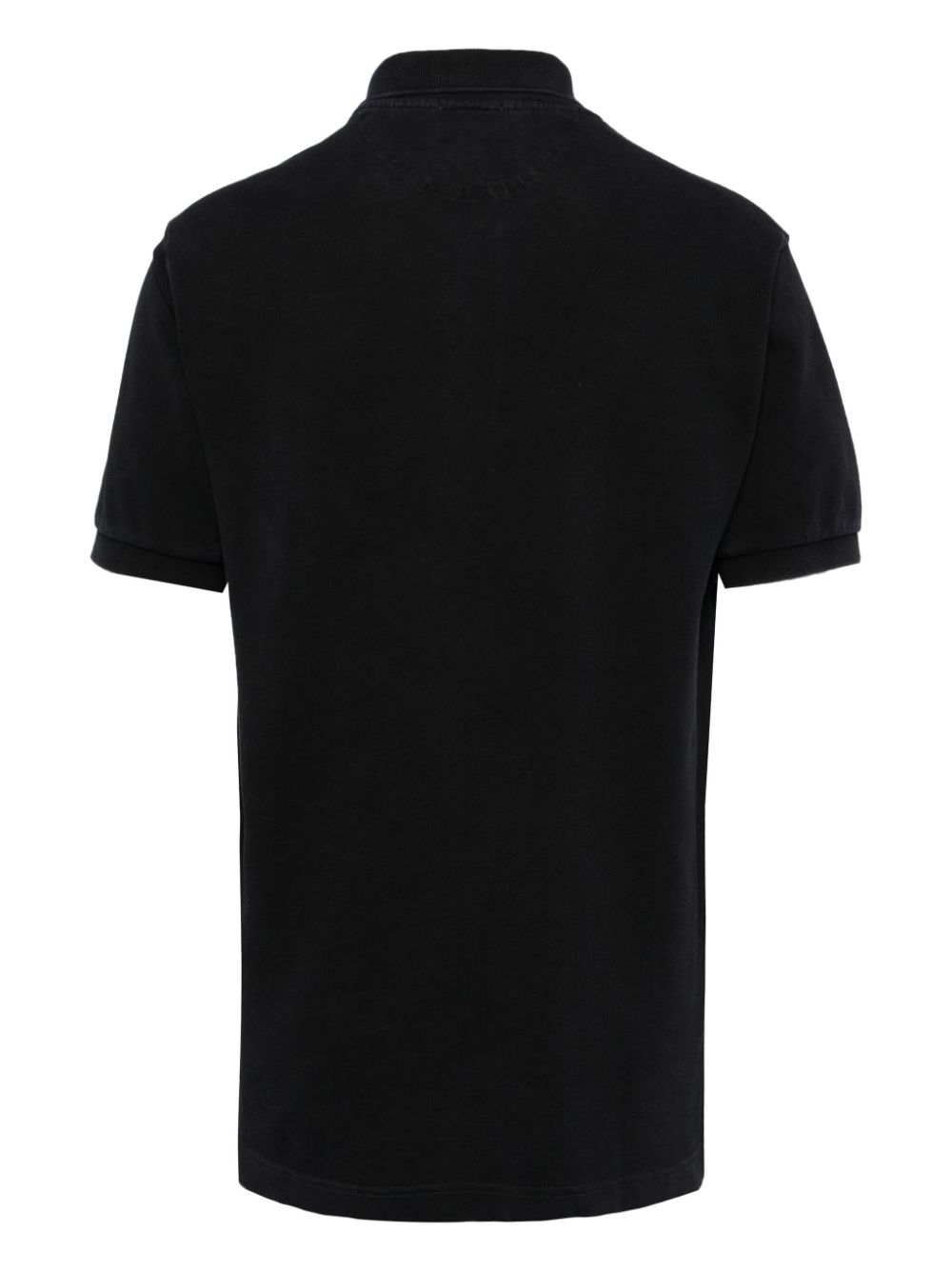 Maison-Kitsune Lacoste Embroidered Logo Polo Shirt Blue Men Polo Shirts