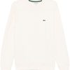 Lacoste logo-patch Sweatshirt Neutrals Men Sweatshirts Maison-Kitsune