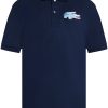 Lacoste Original L.12.12 Polo Shirt Blue Maison-Kitsune Men Polo Shirts