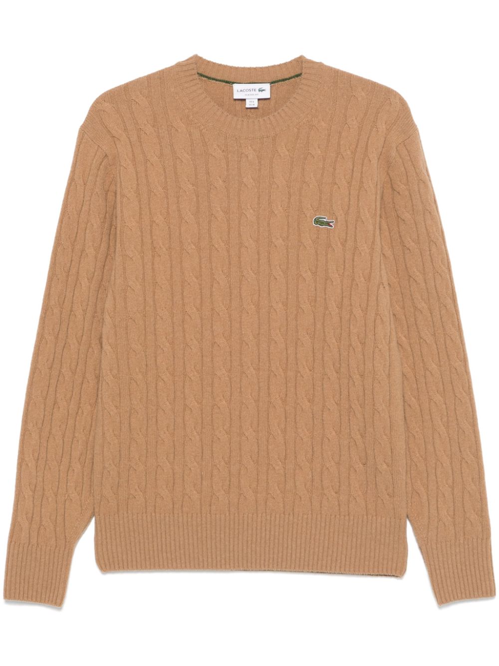 Lacoste cable-knit Sweater Neutrals Maison-Kitsune Men Knitted Sweaters