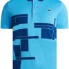 Lacoste x Novak Djokovic Polo Shirt Blue Men Polo Shirts Maison-Kitsune
