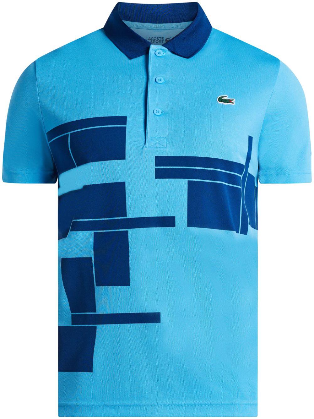 Lacoste x Novak Djokovic Polo Shirt Blue Men Polo Shirts Maison-Kitsune