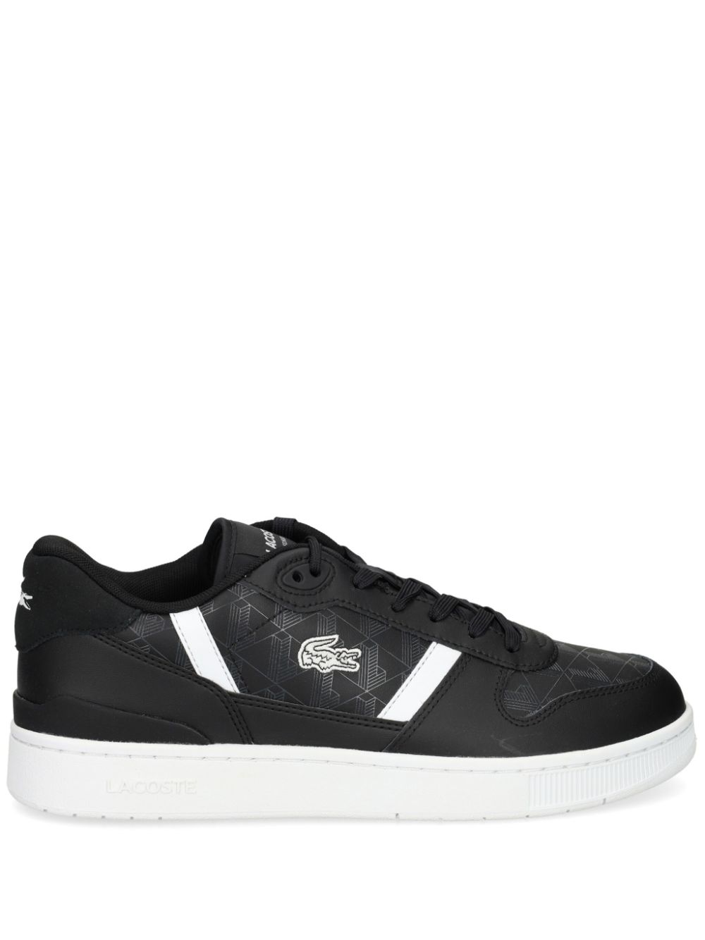 Maison-Kitsune Low-Tops Men Lacoste T-Clip Set Trainers Black