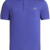 Lacoste Original Polo Shirt Purple Maison-Kitsune Men Polo Shirts