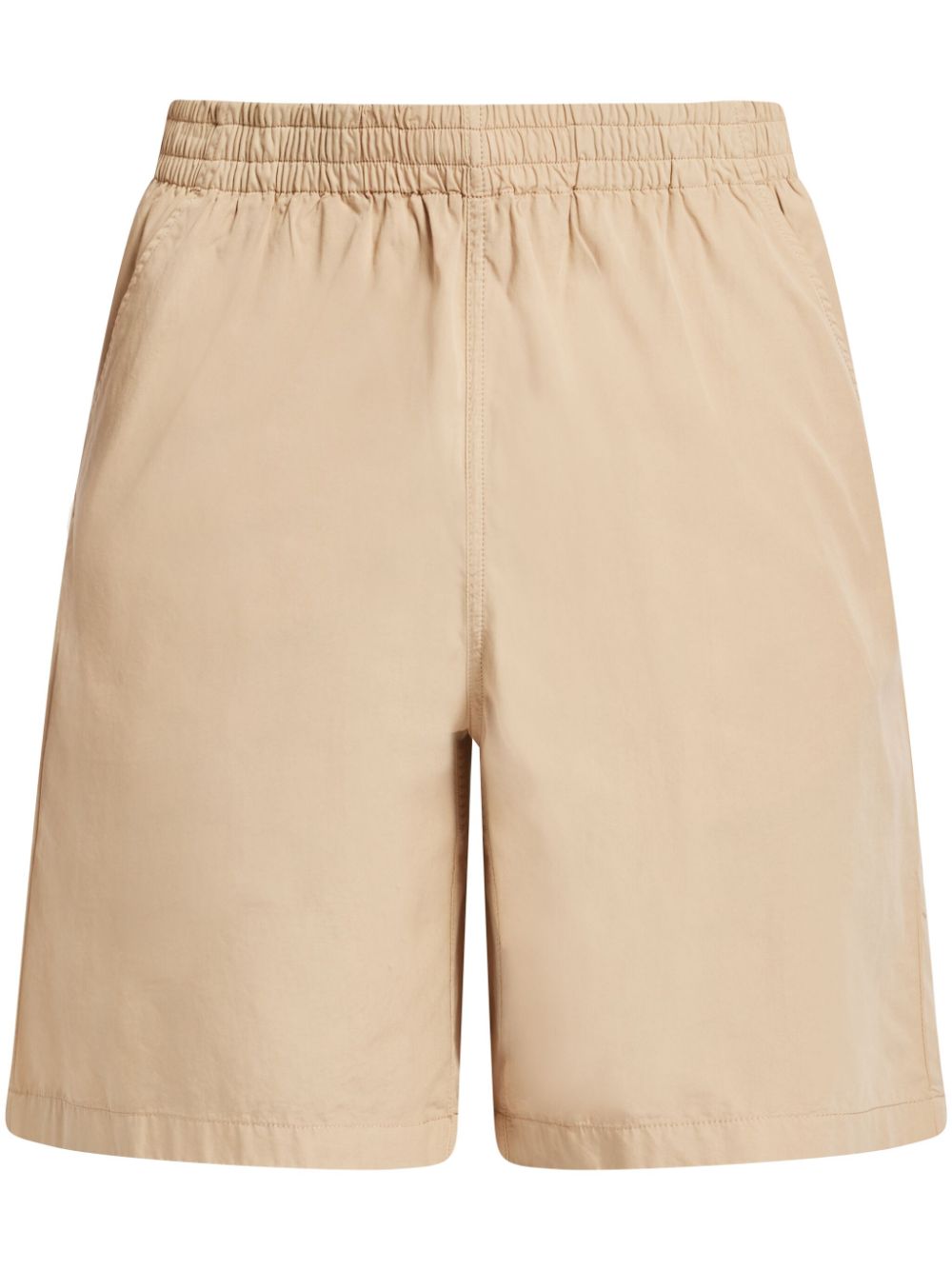 Lacoste elasticated-waist straight-leg Shorts Neutrals Maison-Kitsune Men Bermuda Shorts