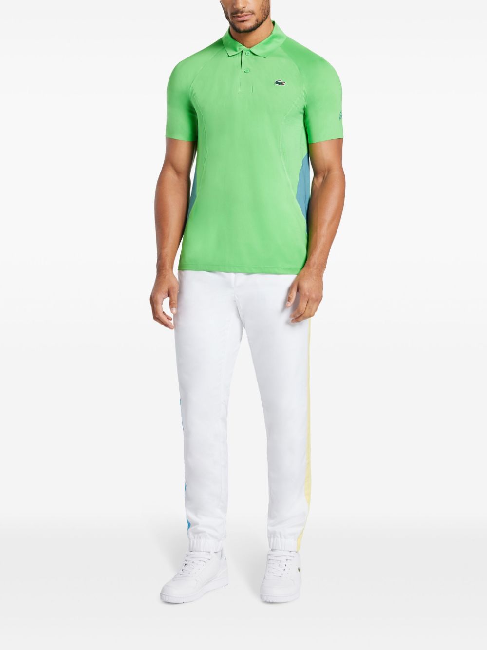 Maison-Kitsune Lacoste Ultra Dry Polo Shirt Green Men Polo Shirts