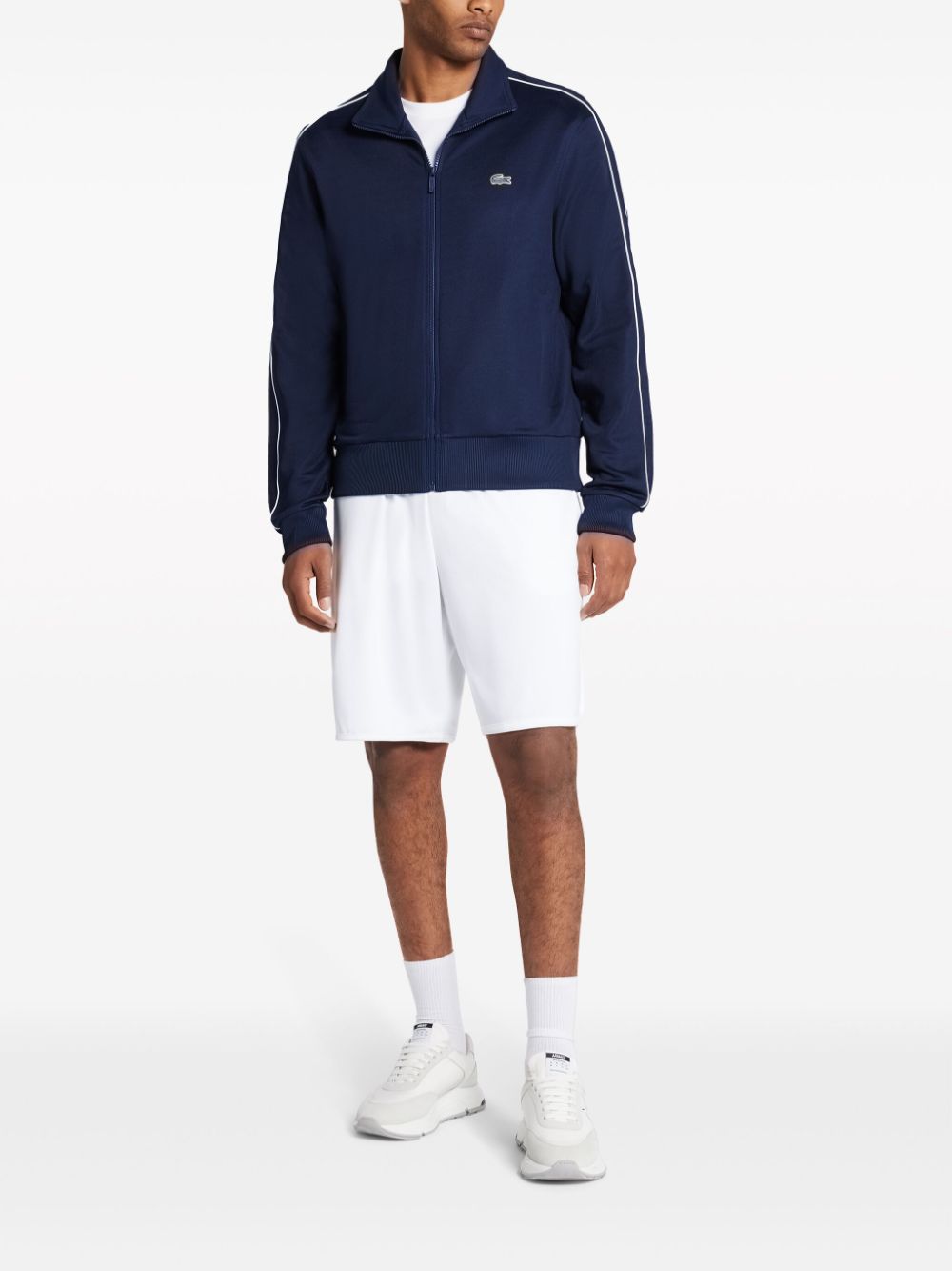 Maison-Kitsune Track & Running Shorts Men Lacoste x Daniil Medvedev striped-edge Shorts White