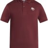 Maison-Kitsune Polo Shirts Men Lacoste Original L.12.12 Polo Shirt Red