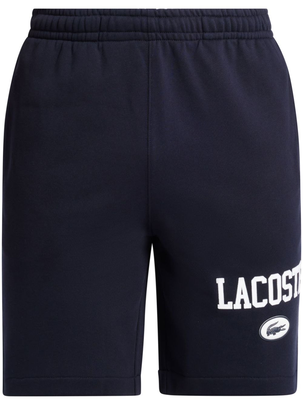 Maison-Kitsune Track & Running Shorts Men Lacoste logo-print Organic Cotton Shorts Blue