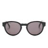 Lacoste logo-engraved round-frame Sunglasses Black Maison-Kitsune Men Sunglasses