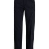 Men Chinos Maison-Kitsune Lacoste straight-leg Striped Chino Trousers Blue
