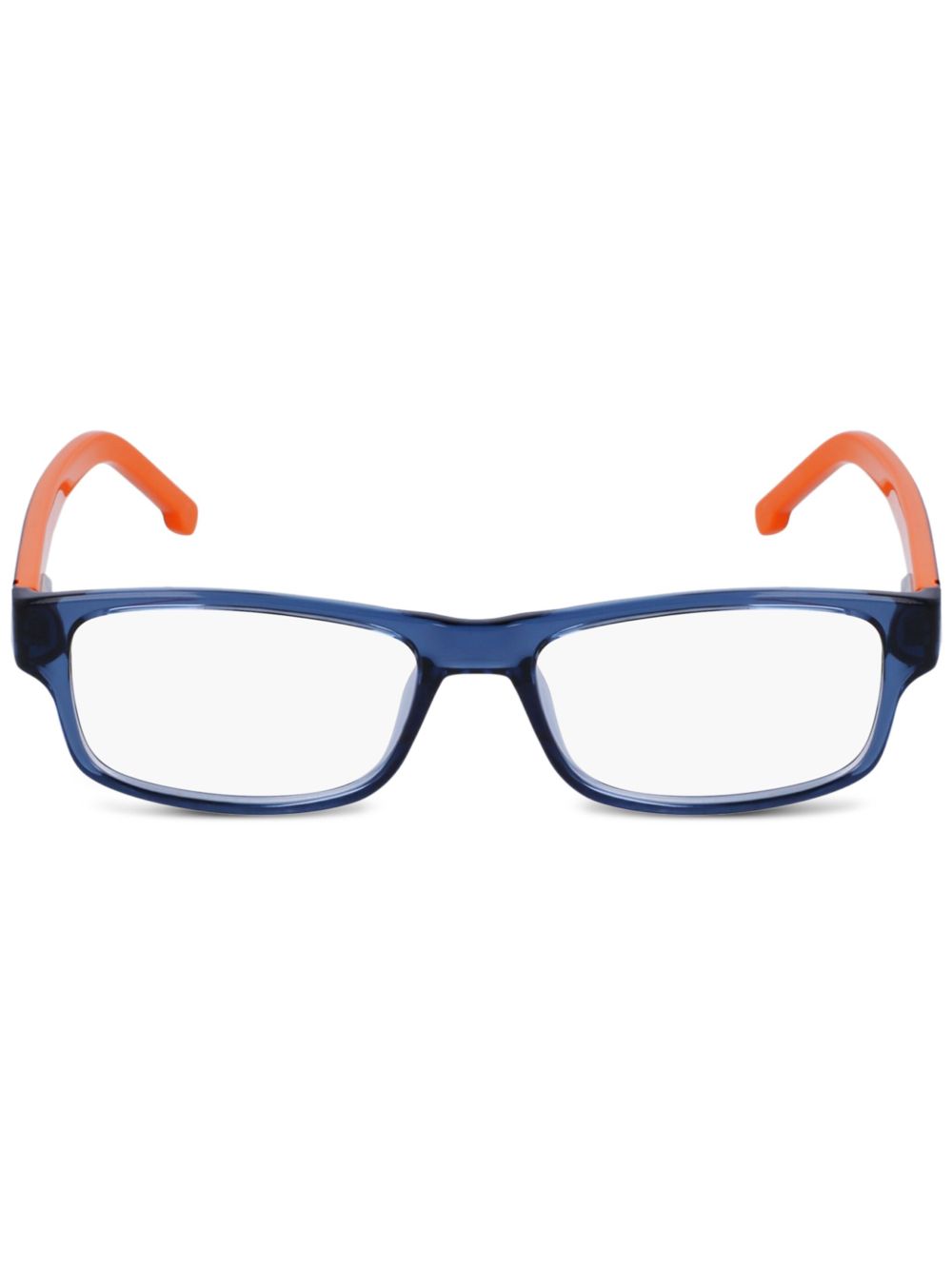 Men Glasses & Frames Maison-Kitsune Lacoste rectangle-frame Glasses Blue