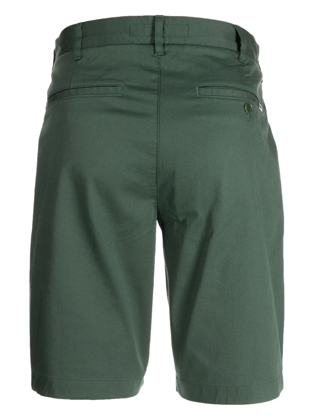 Maison-Kitsune Bermuda Shorts Men Lacoste slim-fit Bermuda Shorts Green