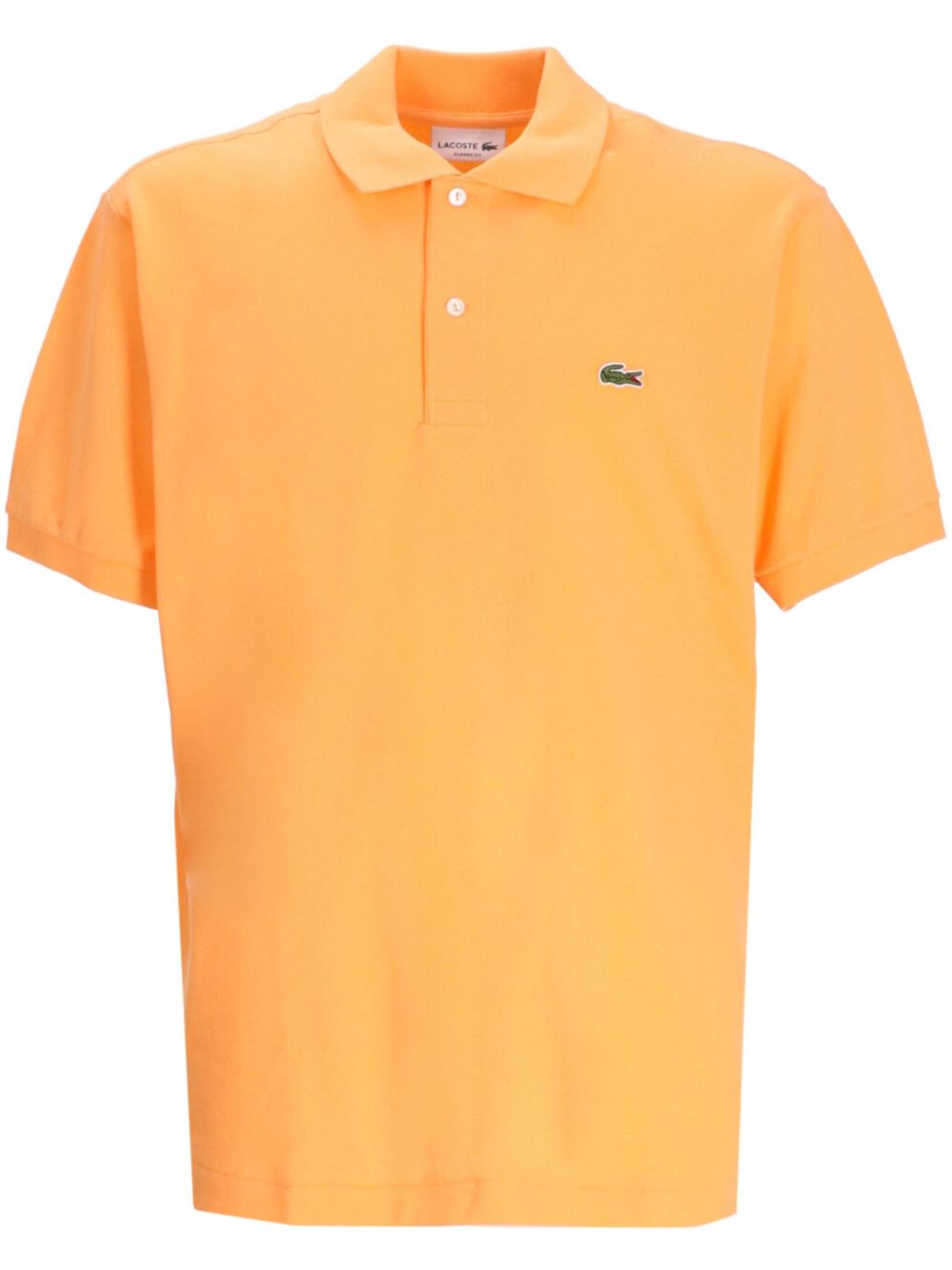 Maison-Kitsune Lacoste crocodile-patch Polo Shirt Orange Men Polo Shirts
