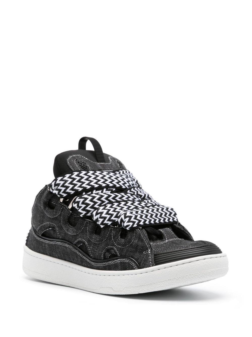 Maison-Kitsune Low-Tops Men Lanvin Curb Sneakers Black