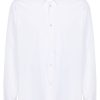 Maison-Kitsune Lanvin Cotton Shirt White Men Shirts