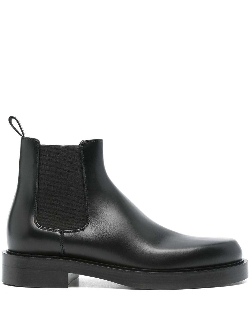 Men Boots Maison-Kitsune Lanvin Banjo Ankle Boots Black