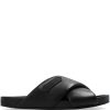Lanvin Tinkle Leather Sandals Black Men Flip Flops & Slides Maison-Kitsune