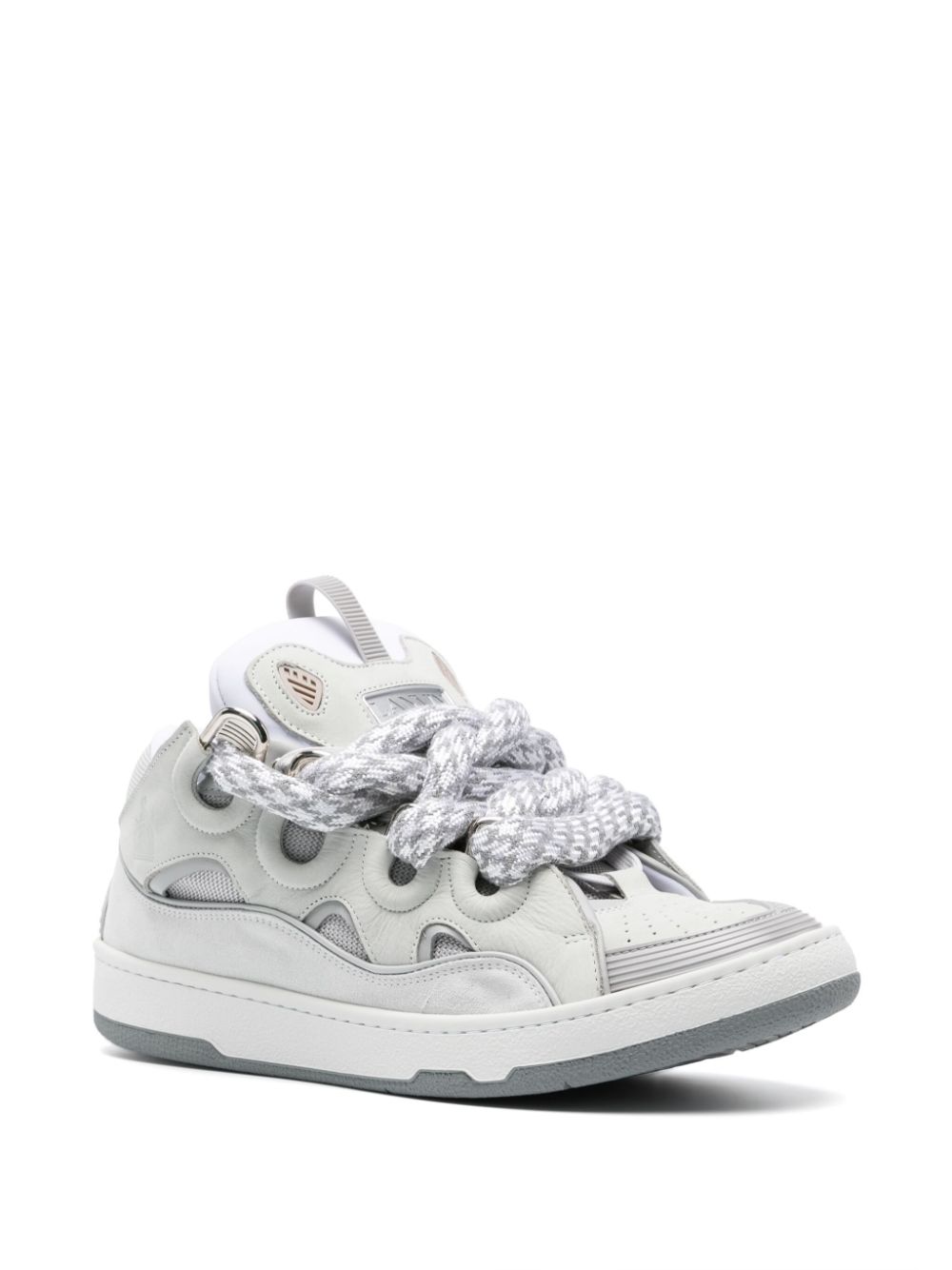 Maison-Kitsune Lanvin Curb 3.0 Sneakers Grey Men Low-Tops