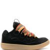 Maison-Kitsune Lanvin Curb low-top Sneakers Black Men Low-Tops