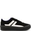 Men Low-Tops Maison-Kitsune Lanvin x Future Cash Suede Sneakers Black