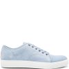 Lanvin DBB1 Suede Sneakers Blue Men Low-Tops Maison-Kitsune