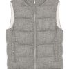 Maison-Kitsune Waistcoats & Gilets Men Lardini Reversible Gilet Grey
